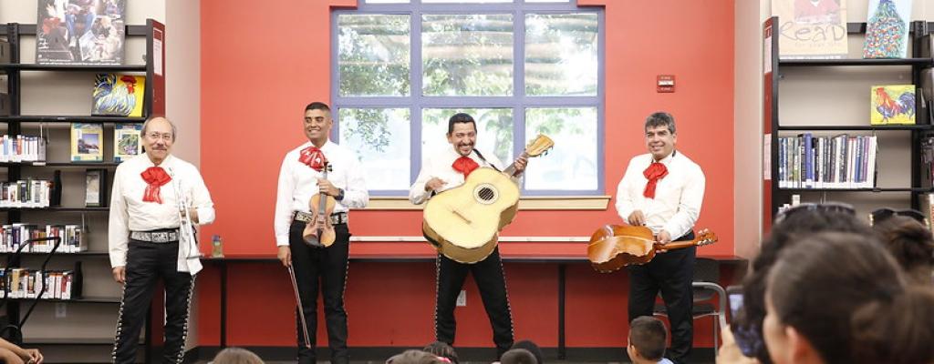 musicians at Southeast Library