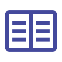 Two page spread icon