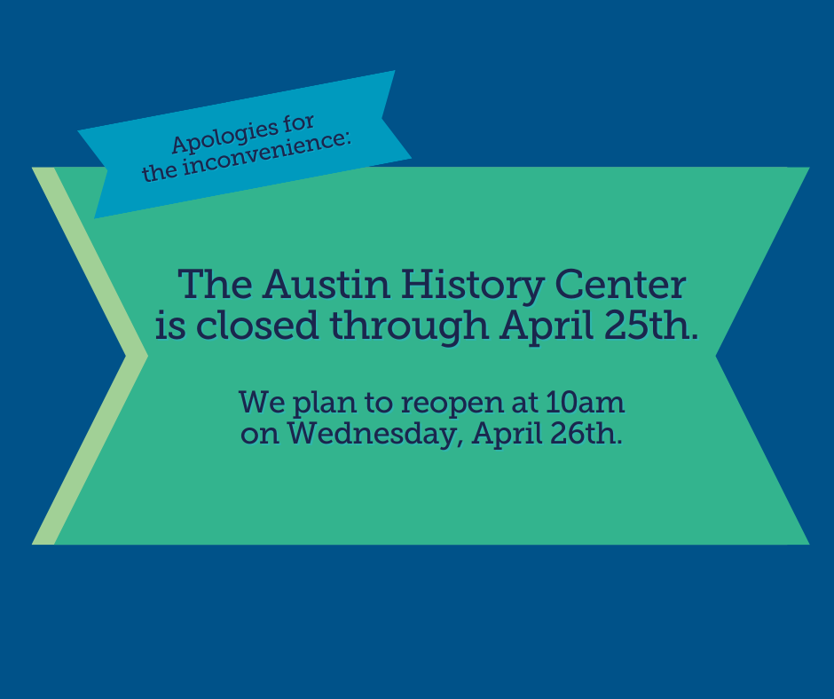 blue and green graphic explaining upcoming temporary closure