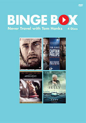 Binge Box. Never Travel With Tom Hanks | Austin Public Library