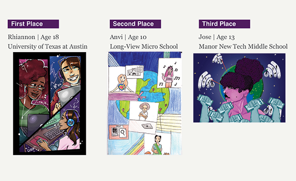 poster winners, first, second, third