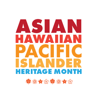 Asian Hawaiian Pacific Islander Heritage Month text