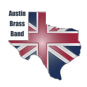 State of Texas outline with British flag inside