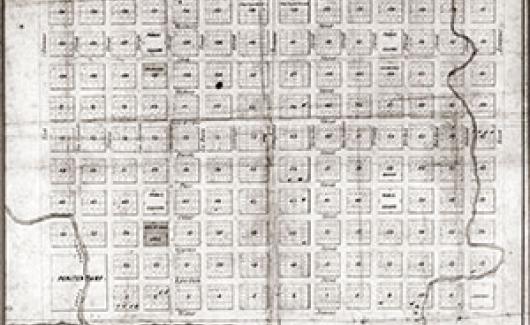 old map of Austin