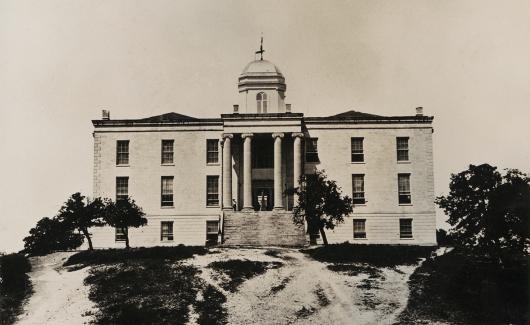 PICA-20481 image of the Texas State Capital 1870's