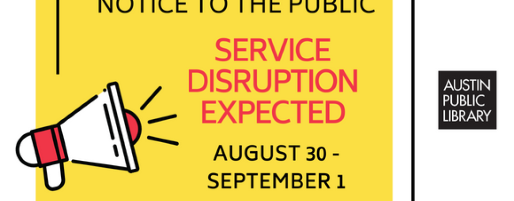 Service disruption expected