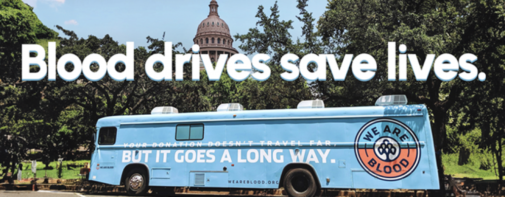 blood drive truck