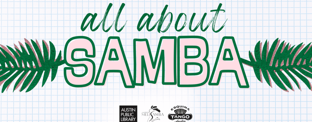 Banner with text "All About Samba" 
