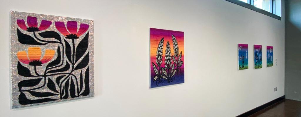 Central Gallery with art from Robin Kang