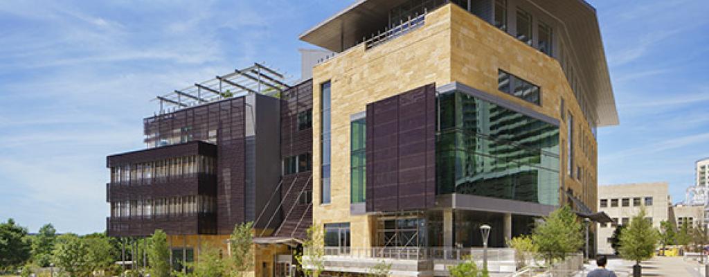 Exterior photograph of the Central Library
