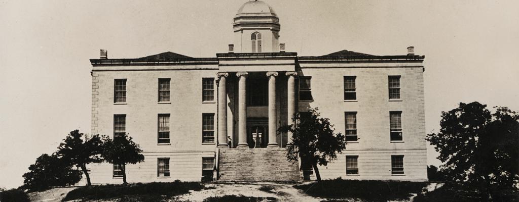 PICA-20481 image of the Texas State Capital 1870's