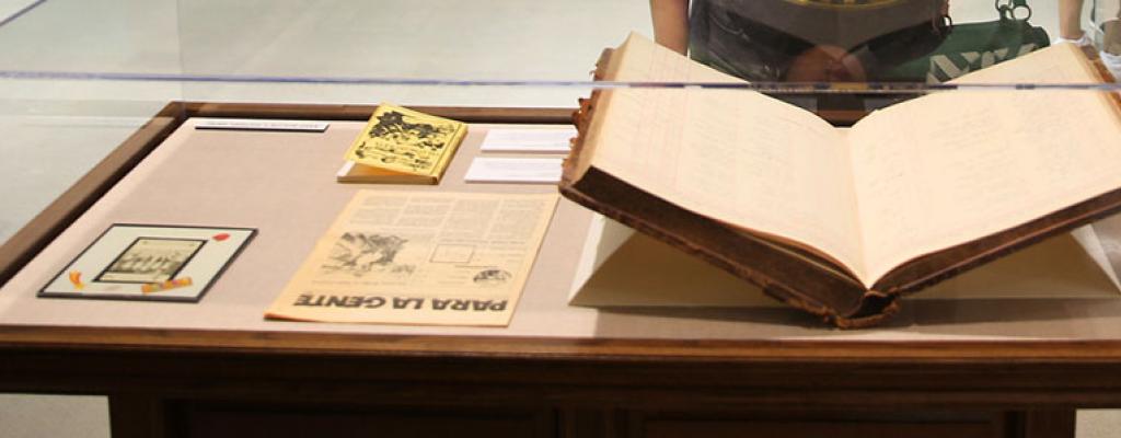 items in display case