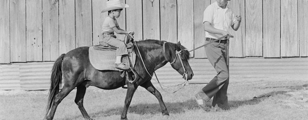 Chinese Kids Visit Ranch
