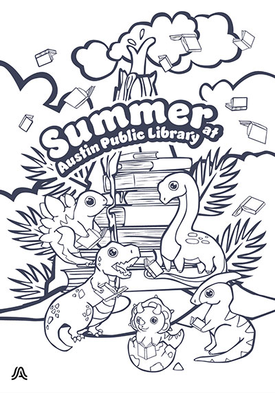 Summer coloring sheets