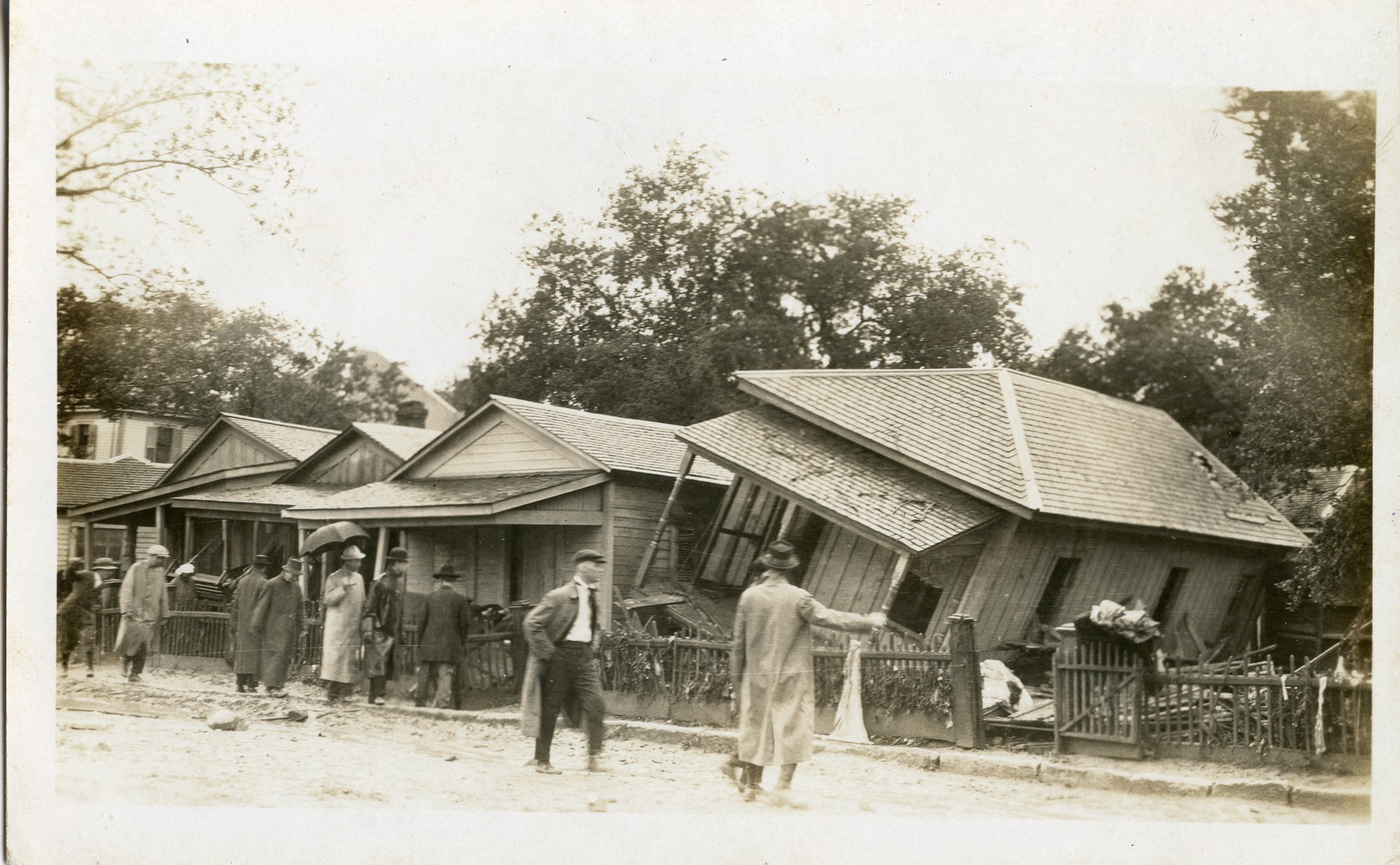 Waller Creek floods in 1915
