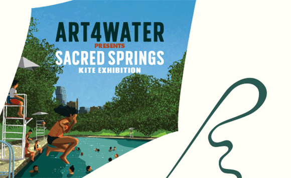 Art4water Sacred Springs Kite Exhibition